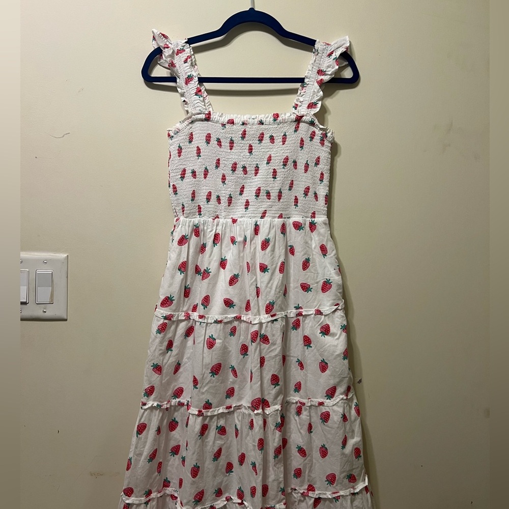 Jcrew strawberry dress - Picture 4 of 6